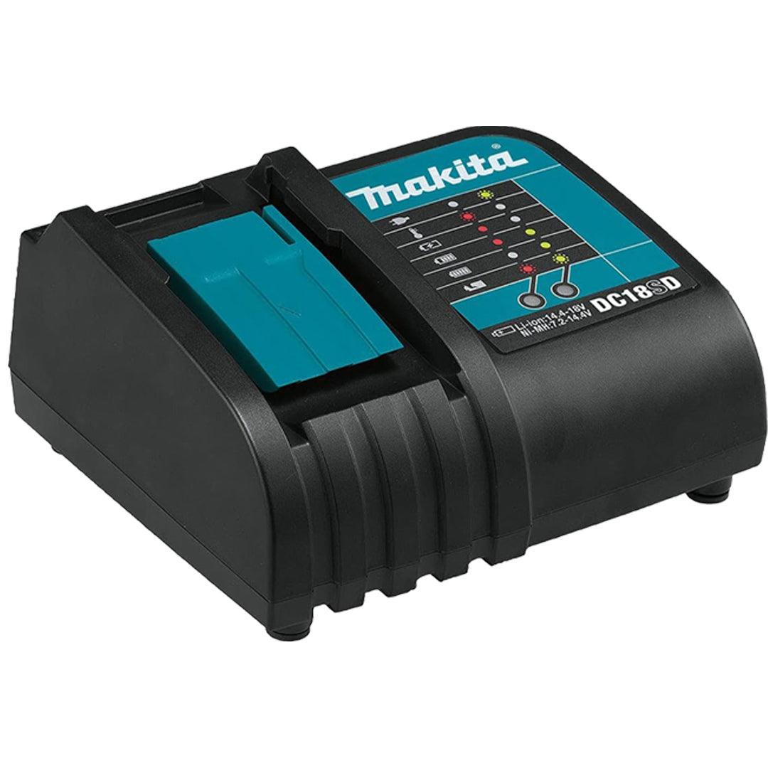 Makita DTD153RTJ 18V LXT Brushless Impact Driver Set – Includes 2 x 5.0Ah Batteries, Charger, and MAKPAC Storage Box