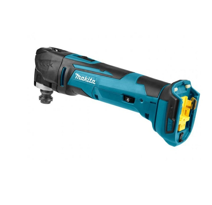 "Makita DTM51Z 18V Cordless Multi-Tool Kit (Blue) with Two Genuine 18V 5.0Ah BL1850B Li-ion Batteries"